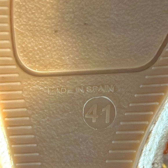 Women’s Carmen Saiz Wedge Ribbon Bow Espadrille Sandals Made in Spain 41 (10) - Picture 7 of 7